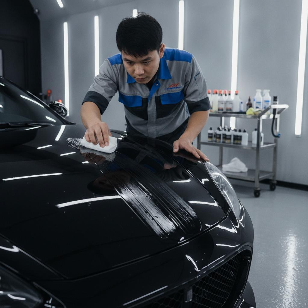 Xưởng Phủ Ceramic Uy Tín: Bảo Vệ Sơn Xe Bền Đẹp Chuẩn Chuyên Gia