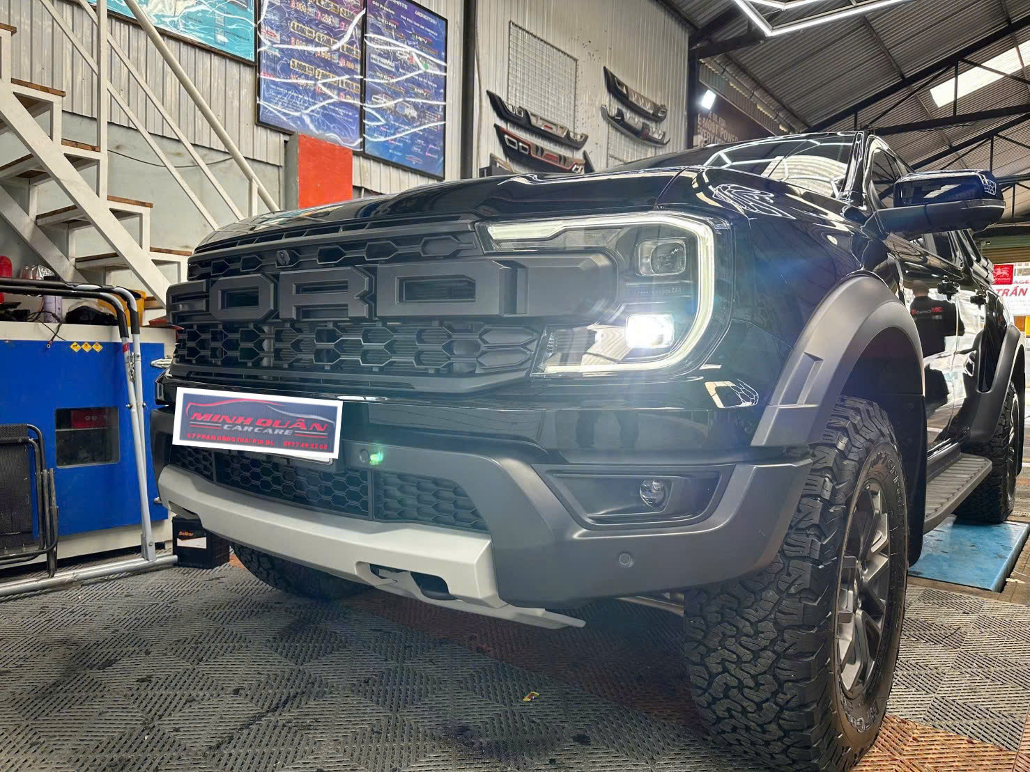 Ford Raptor 2026: Bảo Vệ Diện Mạo, Nâng Tầm Hiệu Suất Cùng Minh Quân Car Care Đà Lạt