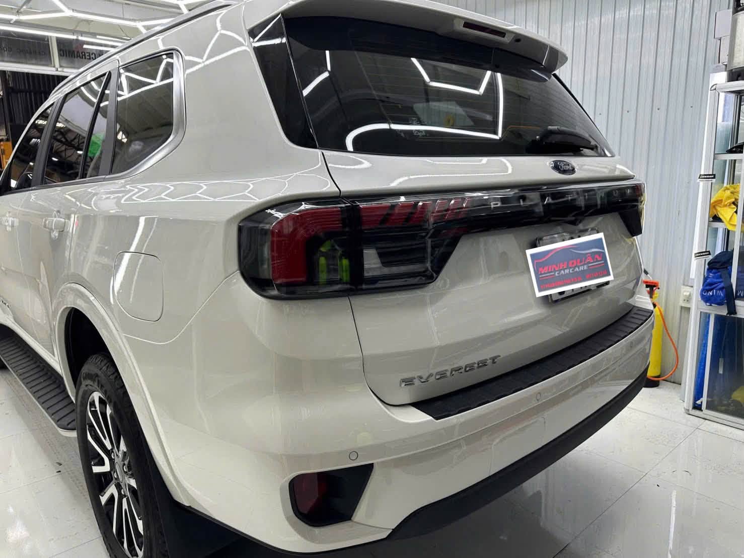 Ford Everest dán PPF SAP PLUS+ – Bảo vệ sơn xe toàn diện