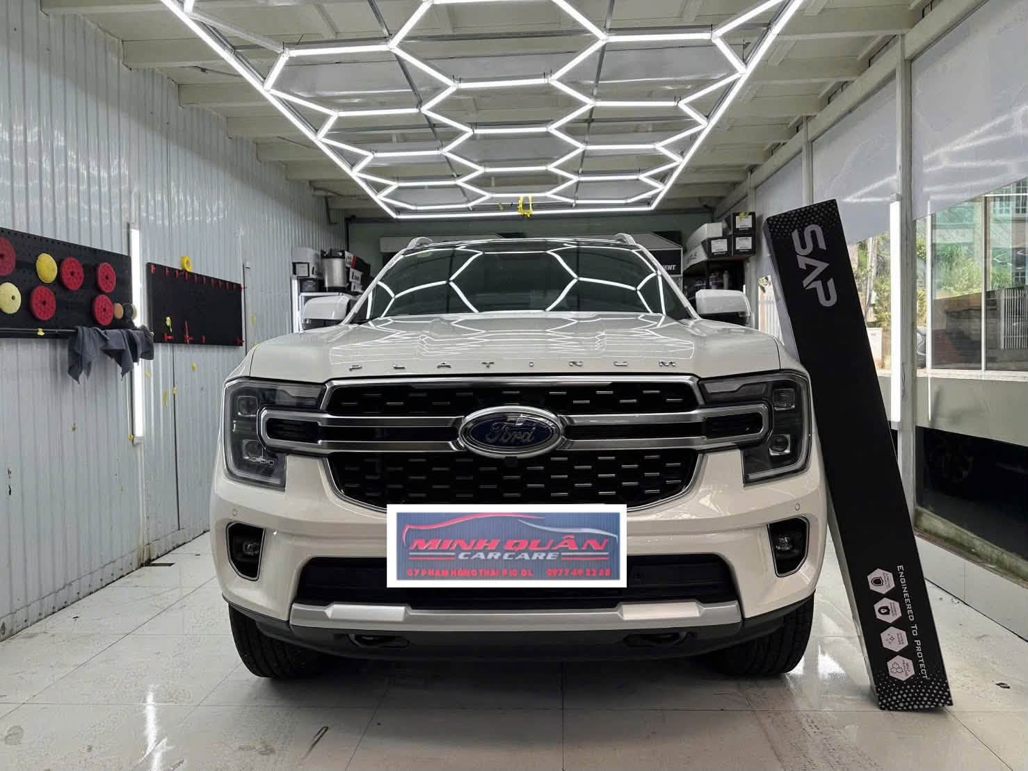 Ford Everest dán PPF SAP PLUS+ – Bảo vệ sơn xe toàn diện