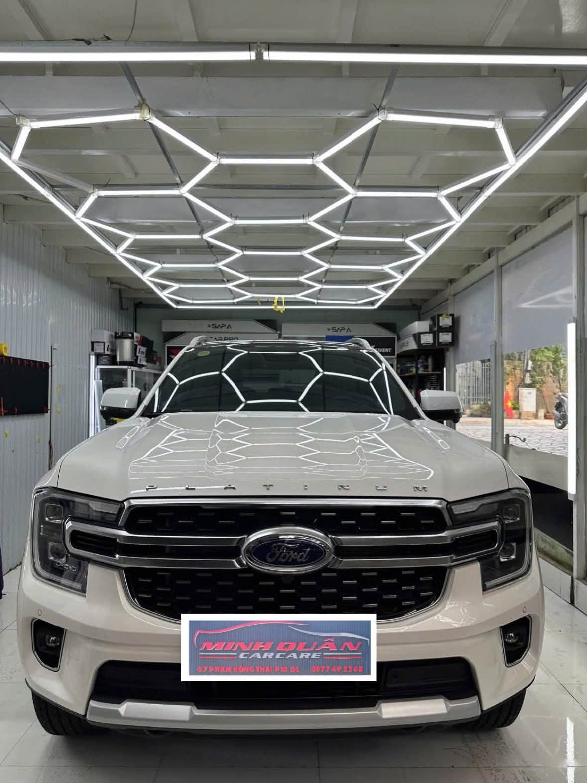 Ford Everest dán PPF SAP PLUS+ – Bảo vệ sơn xe toàn diện